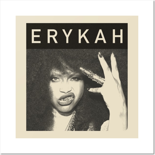 Erykah - Pencil Drawing Style Wall Art by Unfluid
